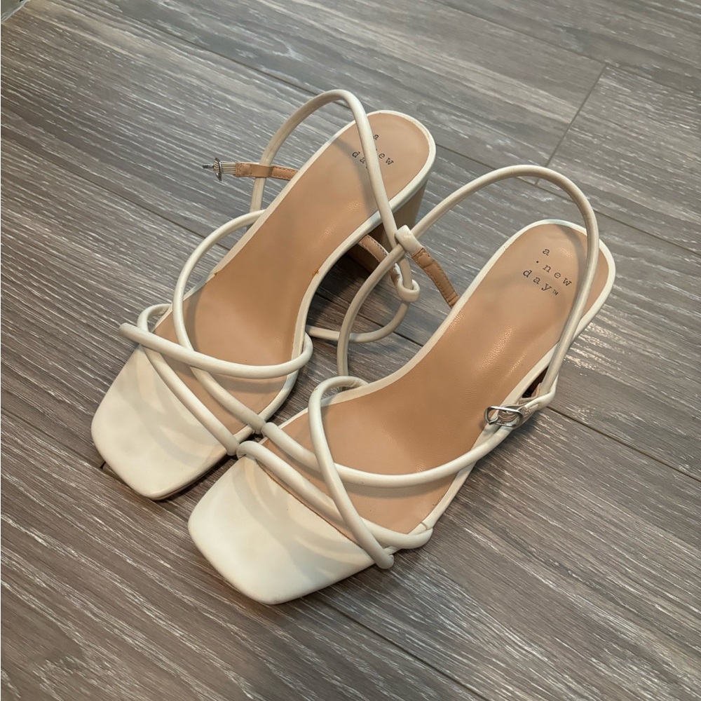 A New Day White Heels